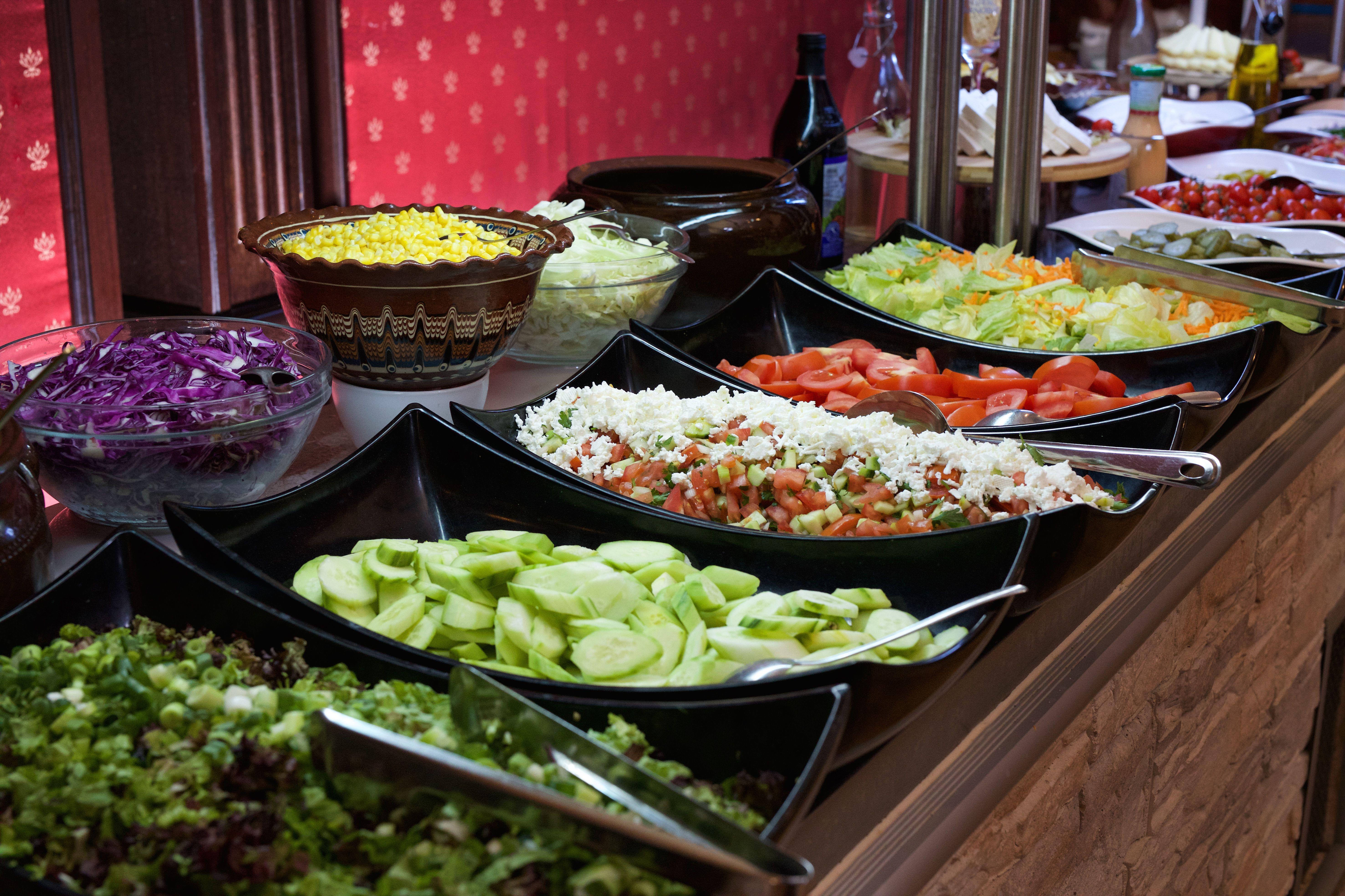 Imperial Palace Hotel Sunny Beach Buitenkant foto A salad bar