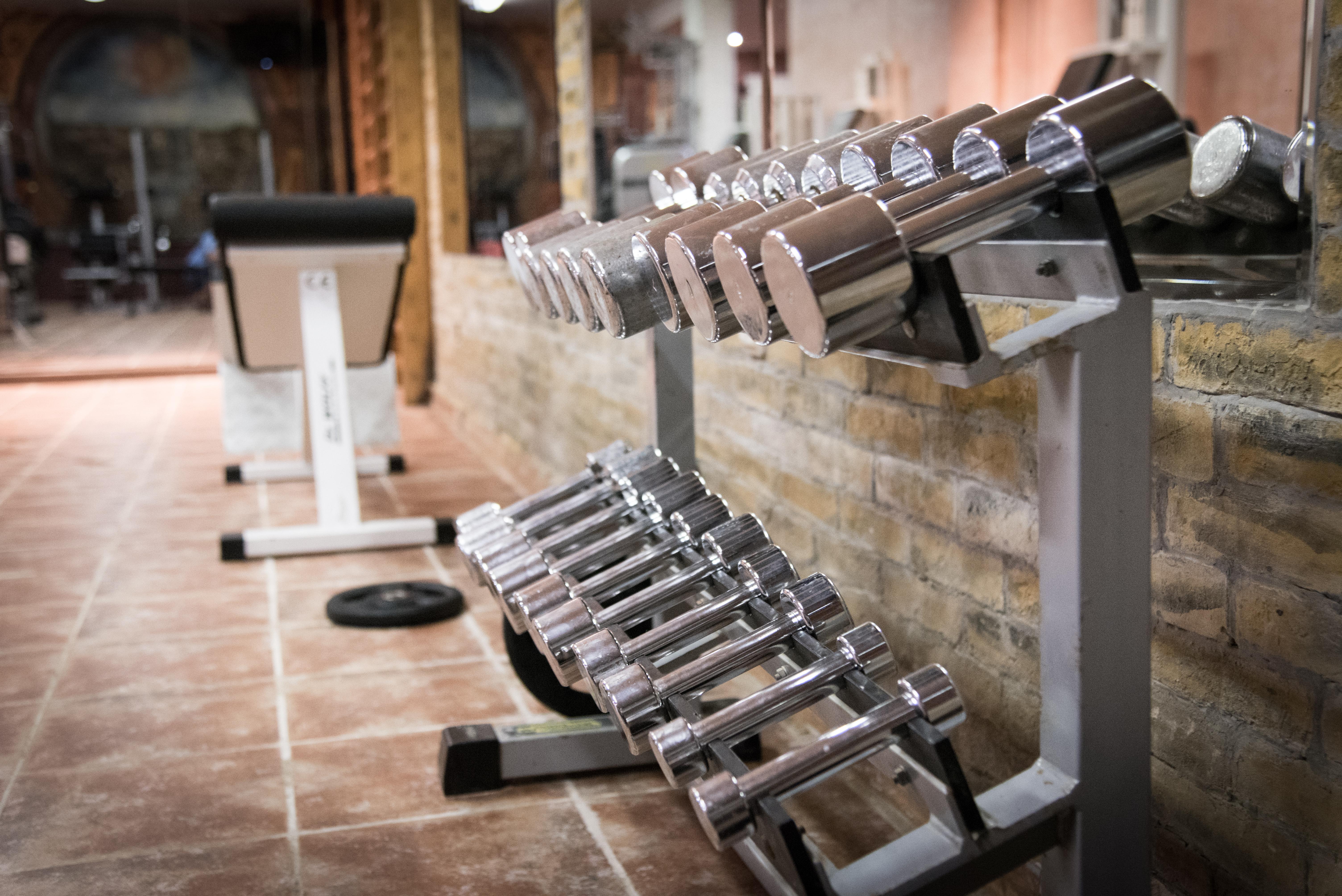 Imperial Palace Hotel Sunny Beach Buitenkant foto Dumbbells on a rack